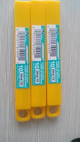 {振昌文具}日本 OLFA 30度細工刀 SAC-1/VP、LTD-05、LTD-5 刀片 DKB-10 (10片裝)