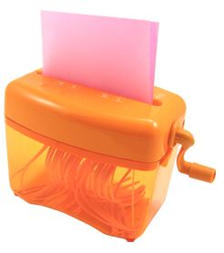 {振昌文具}【力大】直碎型手動式碎紙機 /台  04801