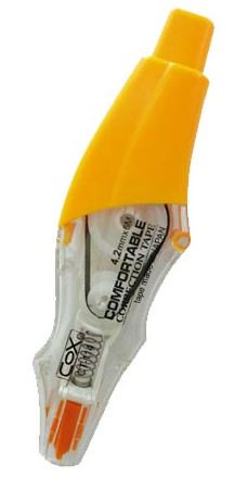 {振昌文具}【三燕COX 】4.2mmx6M人體工學按壓式環保修正帶/支 CT-114