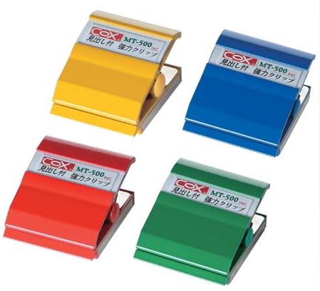{振昌文具}【三燕COX】可分類式強力磁夾/個 MT-500