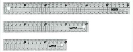 {振昌文具}【三燕COX 】15CM多功能塑膠直尺/支 CR-1500