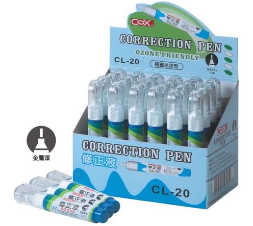 {振昌文具}【三燕COX】6ml迷你級細修正筆/支 CL-20