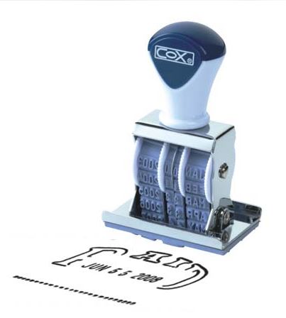 {振昌文具}【三燕COX】英文收發日期章(PAID)/個 NO.4P