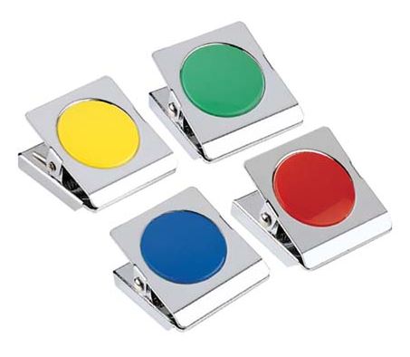 {振昌文具}【三燕COX 】彩色磁夾(圓型膠片)/個 MS-500