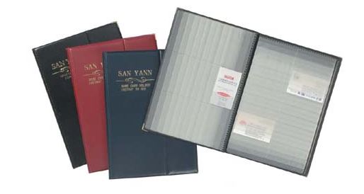 {振昌文具}【三燕COX 】直橫式420名速見名片簿/本 NH-09