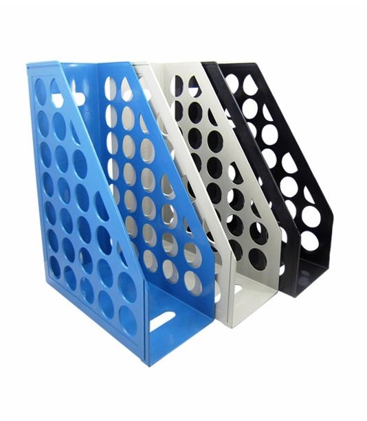 {振昌文具}【W.I.P】開放式圓孔雜誌箱  AMF6800 台灣製 /個