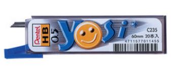 {振昌文具}【Pentel飛龍】C235 TF Fiesta 自動鉛筆芯-0.5mm / 個