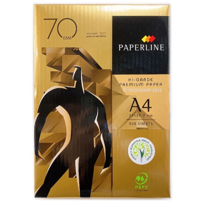 【PaperLine GOLD 】金牌 影印紙 70磅 70p A4 500張/包  (運費請注意) 