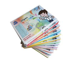 Dr.pape進口80gsm A5多功能色紙-紫色100入/包(#185)