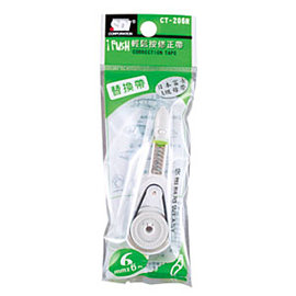 {振昌文具}【手牌SDI】CT-206R iPUSH輕鬆按修正內帶 (6mm X 6M) / 個