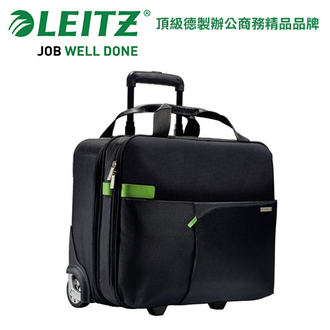 德國LEITZ 智慧商旅系列 6059 2輪手提登機箱-黑 / 個