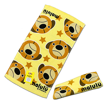 Malulu剪絨印花童巾 MA-2854