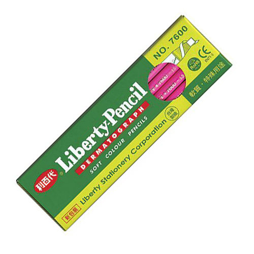 【隔日配】 利百代 7600 紙捲油蠟筆    單色   12支/打 