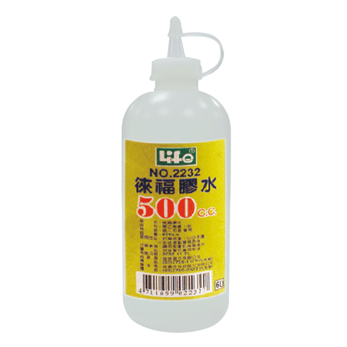 {振昌文具}【徠福LIFE】NO.2232 膠水( 500c.c.) / 瓶