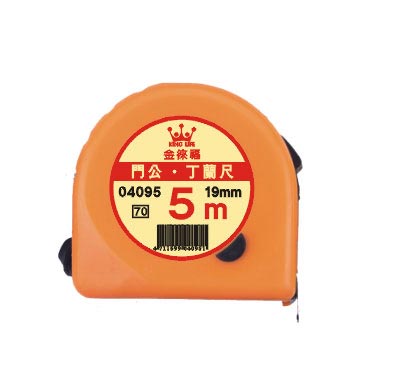 {振昌文具}【徠福LIFE】 NO.4095 彩色門公捲尺(5m四用19mm) / 個