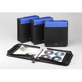 【雙鶖】【請先來電洽詢】CD-57200 歐洲織帶200片活頁式CD拉鍊包/個