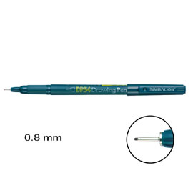 【雄獅】54 代用針筆 0.8mm 黑色/支