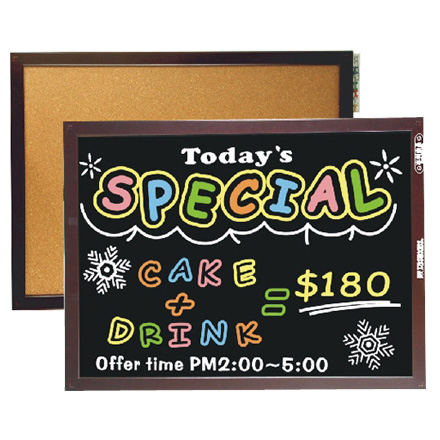 {振昌文具}SUCCESS 成功 020310 雙面木框軟木彩繪板 (大)  /片