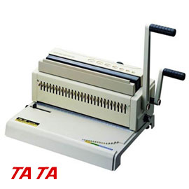{振昌文具}【請先來電洽詢庫存】 TATA 雙線圈2:1鐵環 27孔 打孔裝訂機 KASSEL-21 /台