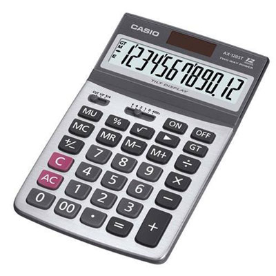 {振昌文具}CASIO 卡西歐 AX-120ST 桌上型計算機 / 台