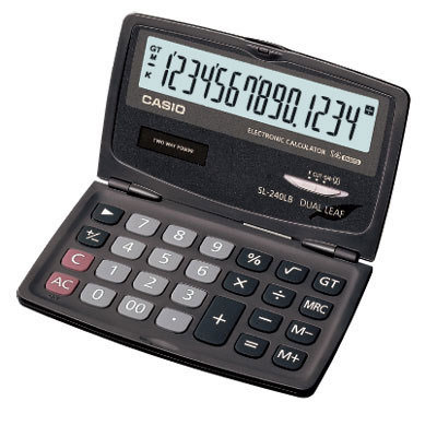 {振昌文具} 【破盤價】CASIO 卡西歐 SL-240LB 國家考試商務計算機 / 台