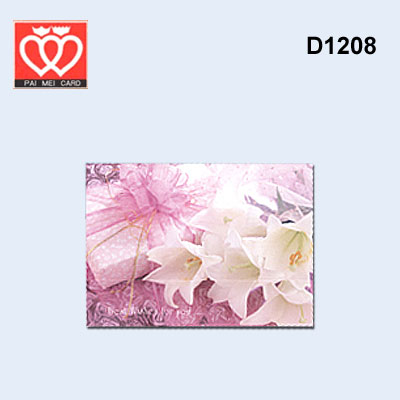 {振昌文具}【請先來電洽詢庫存】百美 D1208 小禮卡 50張 / 包