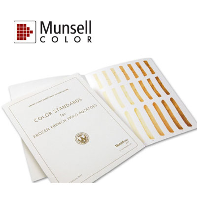 {振昌文具}孟塞爾 USDA 凍薯條標準 - 5 (Munsell USDA Frozen French Fry Standard – 5 per pack)【接受預購商品】