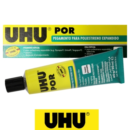 {振昌文具}【龍和DR】《德國UHU》(請先來電洽詢存貨)保麗龍專用膠 50ml/支 012
