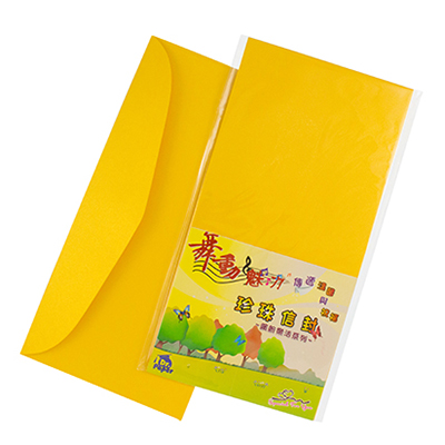 珍珠信封-繽紛樂活系列76x38dm(梵谷黃)38-08