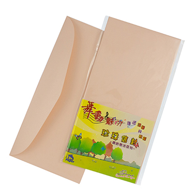 珍珠信封-繽紛樂活系列76x38dm(鑽石粉紅)38-03