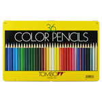 【開學購】日本 TOMBOW 蜻蜓牌 1500K-36  鐵盒 CB-NQ 36C 色鉛筆(36色入) /盒