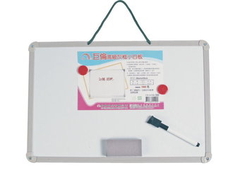 【巨倫】A-1120 高級灰框小白板 30*45cm /個