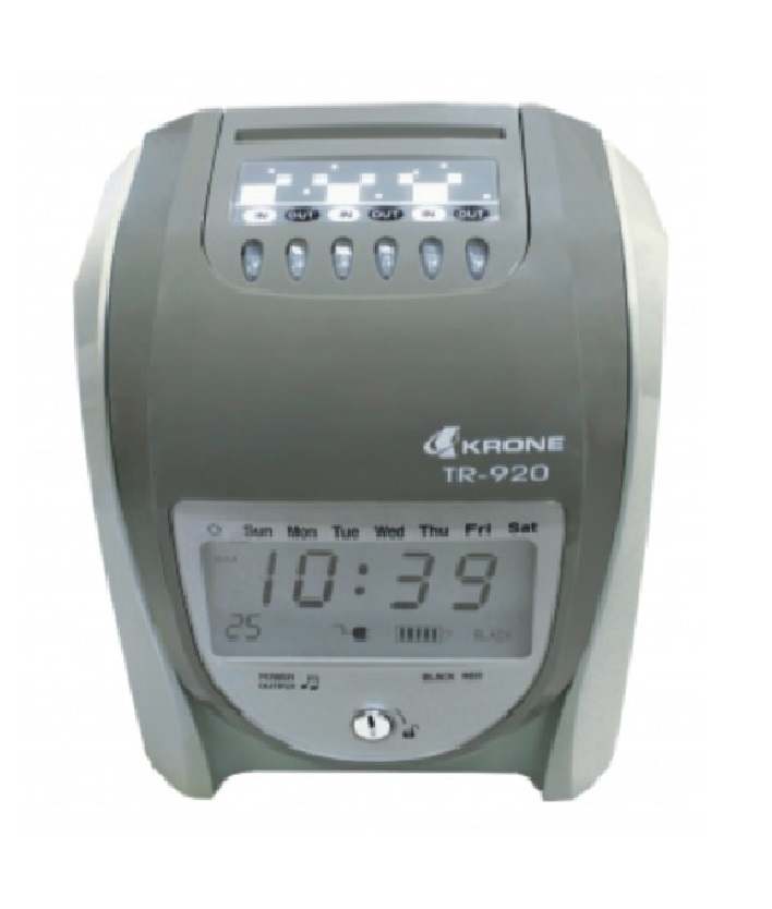 力善 KRONE TR-920 雙色卡鐘(數位) / 台