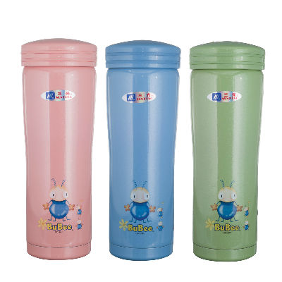 台灣製  三光 小蟻布比  F-350ES  烤漆款  新妙用真空休閒杯   350c.c   不鏽鋼 保溫杯  保溫瓶 /個 (顏色隨機出貨)