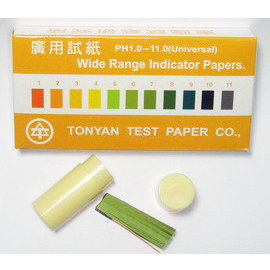 台灣製 廣用試紙 pH試紙 酸鹼測試 UNIV 1-11 300張入 /盒
