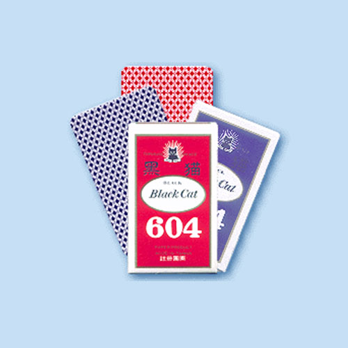 自由 黑貓 604 撲克牌 24打 /箱