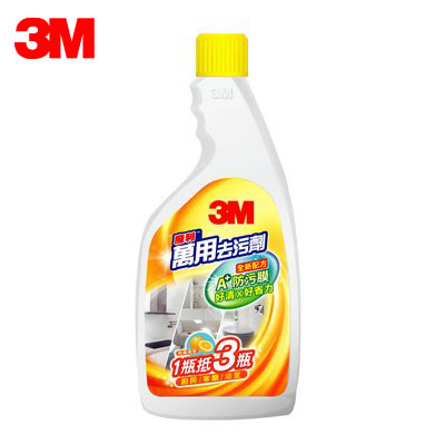 3M 魔利 萬用去污劑-補充瓶 500ml / 瓶