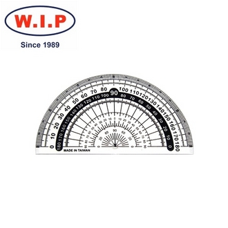 {振昌文具}【W.I.P】量角器（180度）  HA401-3 台灣製 /個