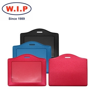 {振昌文具}【W.I.P】雙層識別證套（橫式）50入  TA1000L 台灣製 /包