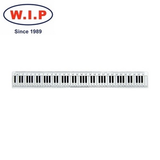 {振昌文具}【W.I.P】30cm鍵盤尺  HA30S 台灣製 /支