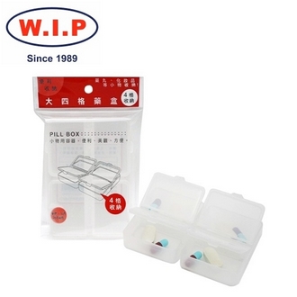 {振昌文具}【W.I.P】大四格藥盒  LPB1549 台灣製 /個