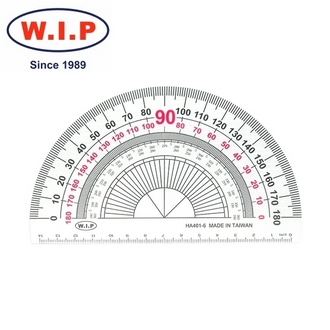 {振昌文具}【W.I.P】15公分量角器  HA401-6 台灣製 /個