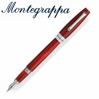 【請先來電洽詢庫存】義大利Montegrappa萬特佳  Felicita系列 - 鋼筆(紅絲絨) ISFAR_IR /支