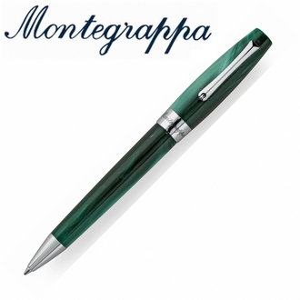 【請先來電洽詢庫存】義大利Montegrappa萬特佳  Felicita系列 - 原子筆(孔雀石綠) ISFARBIG /支