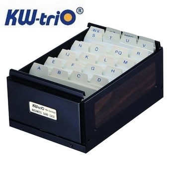 {振昌文具}KW 名片盒 800片 04800 (顏色隨機出貨) / 組
