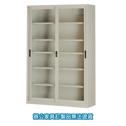 保密 公文櫃 卷宗櫃 隔間櫃 CP-4602G 4尺 x 6尺 連座玻璃拉門