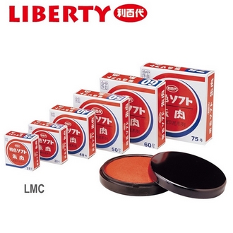 利百代 60號明色 LMC-60 印泥 /個
