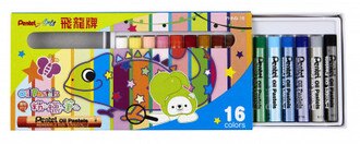 {振昌文具}【Pentel飛龍】PHN9-16 粉蠟筆 16色入 /盒