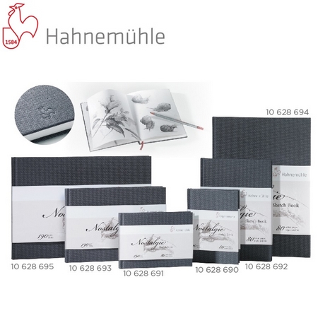 德國 Hahnemuhle  10628691 懷舊 A6 素描本 40張/本