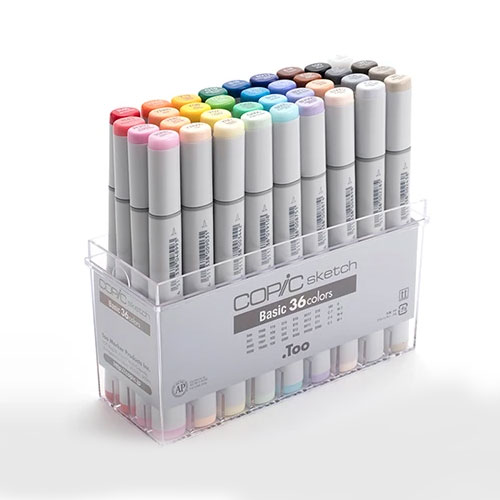 {振昌文具}【請先來電洽詢庫存】限量 COPIC 酷筆客 Sketch 第二代 麥克筆 36 Colors Winter gift set basic 季節特別版 36色 /組